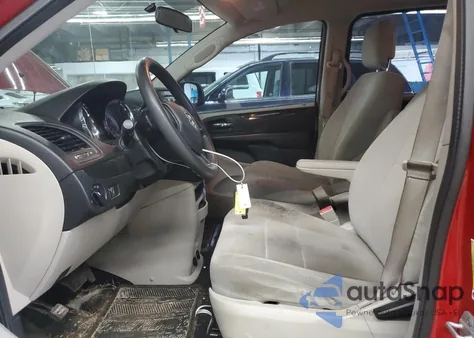 2012 Dodge Grand Caravan Se из США, поврежденный, VIN 2C4RDGBG8CR200391